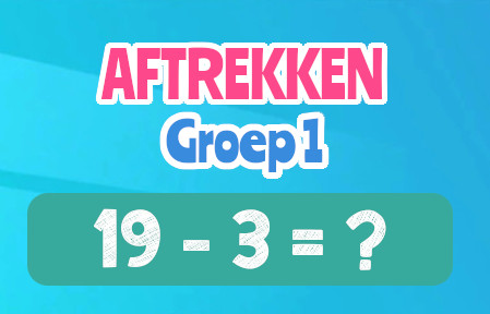 Aftreksom Spel Groep 1