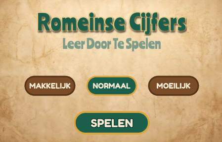 Romeinse Cijfers: Spelenderwijs Leren
